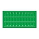 thumbnail image 1 of Mantel de plástico con temática de fútbol - 54x108 pulgadas, desechable, decoración para fiestas - para eventos de fútbol y fácil limpieza, 1 of 7