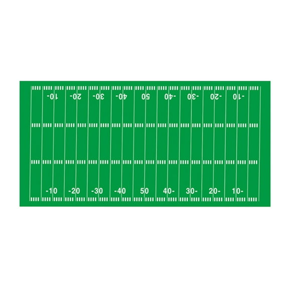 Football Themed Tablecloth for Parties Decorations 54 Inch Rectangular Durable Washable