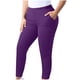 thumbnail image 1 of TaTaai Women's Plus Size Casual Yoga Pants with Pockets High Waist Elastic Stretchy Solid Color Sports Leggings Comfy Lounge Trousers Daily Workout Home Bottoms Gift, 1 of 7