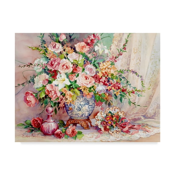 Trademark Fine Art 'Victorias Treasures' Canvas Art by Barbara Mock