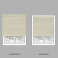 thumbnail image 4 of CHICOLOGY Roman Shades for Windows , Roman Shades , Window Treatments , Custom Roman Window Shades , Room Darkening Shades , Daily Canvas (Light Filtering), 65 in x 64 in (W x H), 4 of 5