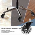 thumbnail image 4 of Universal Casters, 5 PCS Office Chair Caster Wheels  Style Heavy Duty Universal Mute Wheel Replacement for Office Chair, Stem Casters, 4 of 8
