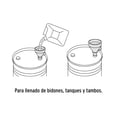 thumbnail image 4 of Embudo plástico 500 ml cuello flexible con filtro Truper, 4 of 4