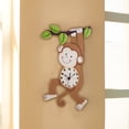 thumbnail image 3 of Fantasy Fields Sunny Safari Monkey Wall Clock, Brown, 3 of 7