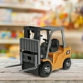thumbnail image 5 of Eoozwa Die-cast Forklift Truck Toys Scale Metal Engineering Vehicle Fork Truck High Detail Construction Vehicles Model Collection Forklift Decoration Toy Gift, 5 of 9