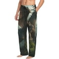 thumbnail image 6 of Honiee Forest Stone-Colored Dragon for men - a sleek fusion of Straight Pajama Pants, versatile Lounge Pants, and cozy Sleepwear, all rolled into one-XX-Large, 6 of 6