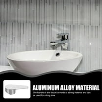 UPOUART 304 Stainless Steel Shower Faucet Lever Replacement Handle for Bathroom Sink and Tub