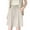 Beige, variant on Ashirexll Shorts for Women, Womens Shorts Casual, Ladies' Summer Thin Casual and Comfortable Ice Silk Drying Side Pockets Wide Legs Elastic Waist Drawstring Five Quarter Pant