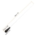 thumbnail image 2 of Uxcell 38cm/15" Baton de Director de Orquesta, Mango de Madera Negro, 2 of 6