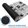 thumbnail image 6 of Long Mouse Pads for Desk,Football Words Pattern Desk Mats on Top Of Desks, Desk Mouse Pad Extra Large with 3mm Non-Slip Base and Stitched Edge for Gaming,Office,Work,Home 31.5"x11.8", 6 of 6