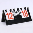 thumbnail image 6 of Flip Score Board Manual Tabletop Scoreboard for Soccer Baseball Table Tennis Style B, 6 of 8