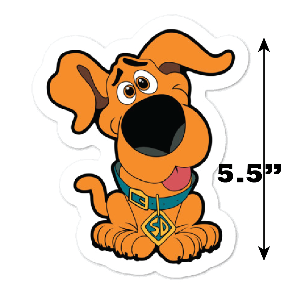 scoob 2020 soft enamel nickle plated 2 pin with scooby doo