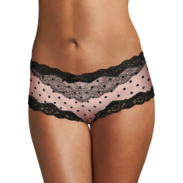 Maidenform Womens Cheeky Scalloped Lace Hipster - Best-Seller, 7