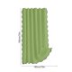 thumbnail image 3 of Cortina de Ducha de Gran Tamaño: Tejido de Poliéster Impermeable, Cortina Colgante Plegable y Suave para Baño, Caravana, Gimnasio o Dormitorio., 3 of 6