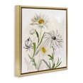 thumbnail image 3 of Stupell Industries Pure Simplicity Flowers Gold Framed Floater Canvas Wall Art design by Jacob Q, 25 x 25, 3 of 9