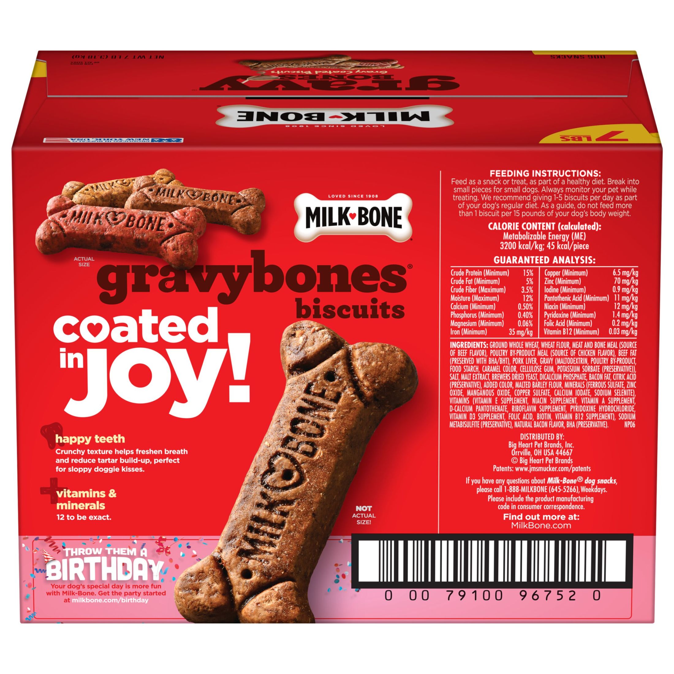 Milk-Bone GravyBones Small Dog Biscuits, 7 Lb photo 7