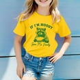 thumbnail image 2 of Vêtements pour Filles Chemises à Manches Courtes Imprimées pour Filles Col Rond Vêtements d'Été Mignons pour Adolescentes Tenues pour Filles 8-9 Ans Mode Filles, 2 of 4
