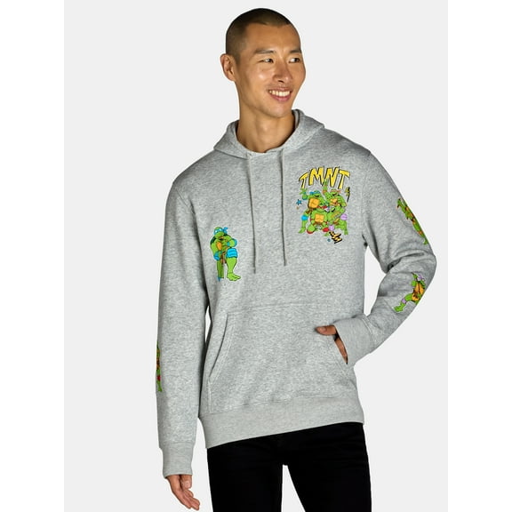 Teenage Mutant Ninja Turtles Men’s and Big Men’s Graphic Sweatshirt, Sizes XS-3XL