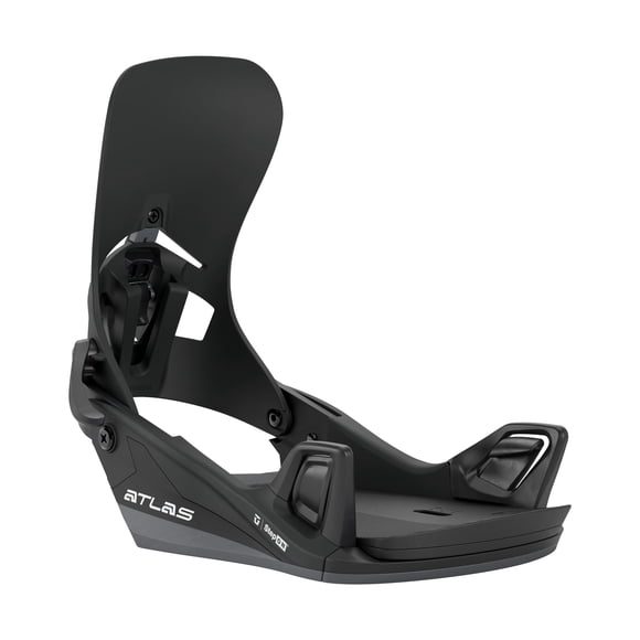 Fijaciones de snowboard Union Atlas Step On para hombre (negras, L)