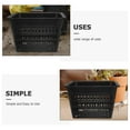 thumbnail image 3 of MLINS  4 Pcs Net Pots for Hydroponics Orchid Containers Cubes Black, 3 of 8