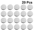 thumbnail image 3 of EeaseMX 20 botones metálicos para abrigos, planos, para coser abrigos, decorativos para disfraces (plateados), 3 of 8