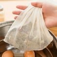 thumbnail image 6 of 10Pcs Reusable Drawstring Soup Bags - 9.8 x 8.2 inch Straining Cheesecloth Bags, Cotton Coffee Tea Brew Bags, Soup Gravy Broth Brew Bags, Herbs Sachets, Muslin Bags for Home Kitchen Use, 6 of 9