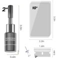 thumbnail image 6 of Windshield Repair Kit, Cracks Gone Glass Repair Kit Nano Glass Repair Kit,Upgrade Windshield Crack Repair Fluid Window Automotive Windscreen Tool Nano Repair Liquid Kit Quick Fix for Chips and Cracks, 6 of 6