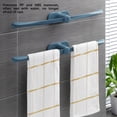 thumbnail image 2 of Bearachild Soporte para almacenamiento de toallas, colgador en forma de T de succión de pared, organizador fuerte para ahorrar espacio, accesorios de Juegos de accesorios de baño Blanco, 2 of 6