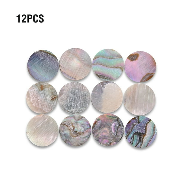 6mm Guitar Fretboard Dots Inlay Dots Markers Abalone Shell Fret Markers For Guitar Ukulele Bass Mandolin Banjo Decor