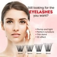 thumbnail image 3 of 50Pcs Individual Lashes Extensions (D Curl Cluste Rome 12-18mm）, 3 of 7