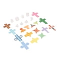 thumbnail image 3 of 8Pcs Clear Geometric Models with Folding Geometric Card Paper Educational 3D Shapes Transparent Geometric Models with Removable Lids, 3 of 22