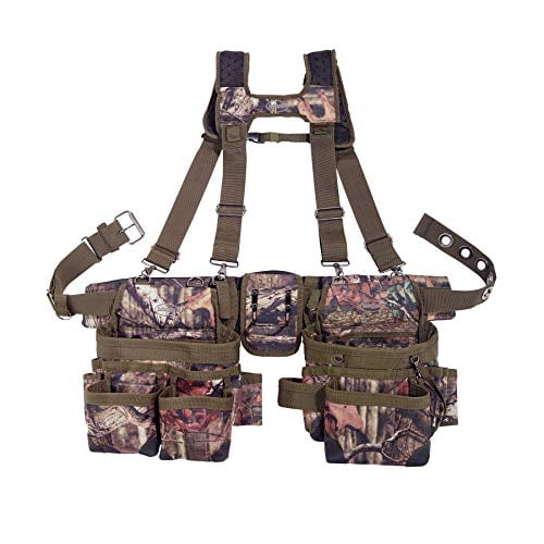 Bucket Boss - Ceinture à outils camouflage avec bretelles, ceintures à  outils - Série originale (85035) 