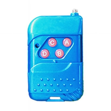 

LED Alarm Receiver RF Wireless Mini Remote Control Universal Remote Control Gate Garage Door DC12V 4 Buttons 433MHz