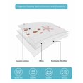 thumbnail image 4 of Quilt King Size Bedding Set, Nautical Coastal Reversible Summer Quilt 3 Pieces, Red Marine Starfish Coral Summer Ocean Lightweight Bedspreads Coverlets with 2 Pillow Shams for All Seasons, 4 of 5