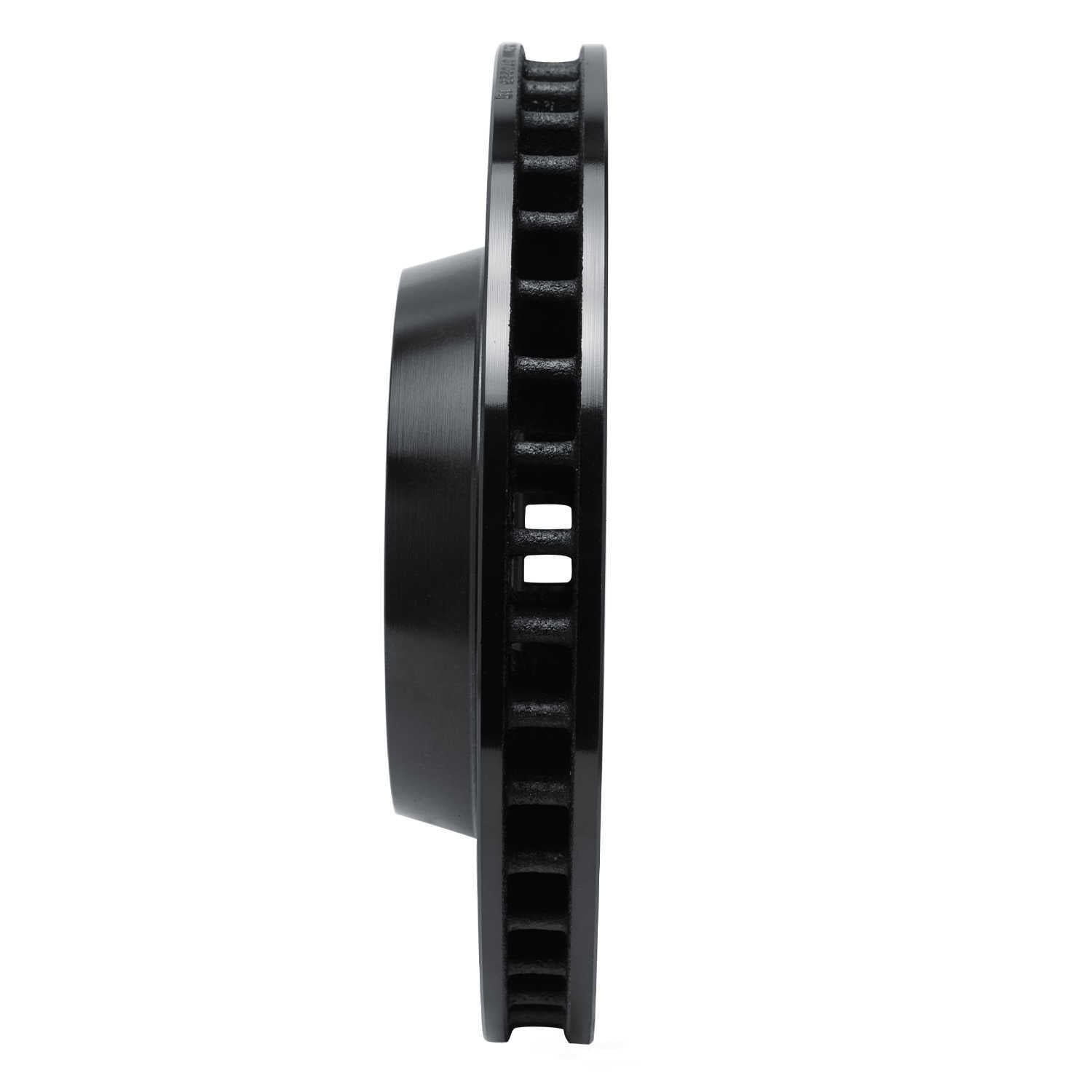 Dynamic Friction Company 633-54042L DFC Brake Rotor - Drilled And Slotted - Black