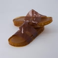 thumbnail image 3 of Cushionaire Palm Slides Jelly Sandals for Women, Shower Shoes for Beach, 3 of 12