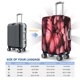 thumbnail image 4 of Balery pink butterfly Funda de equipaje, fundas para maletas, elástica, lavable, protector de maletas, compatible con maletas de 18 a 32 pulgadas-X-Large, 4 of 7