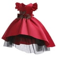 Baby Girls Ruffle Lace Backless With Headwear Tutu Pageant Lace Dresses baby-girls-ruffle-lace-backless-with-headwear-tutu-pageant-lace-dresses