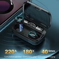 thumbnail image 4 of Auriculares inalámbricos TWS con Bluetooth, control táctil, cancelación de ruido, estéreo, deportivos, 4 of 12