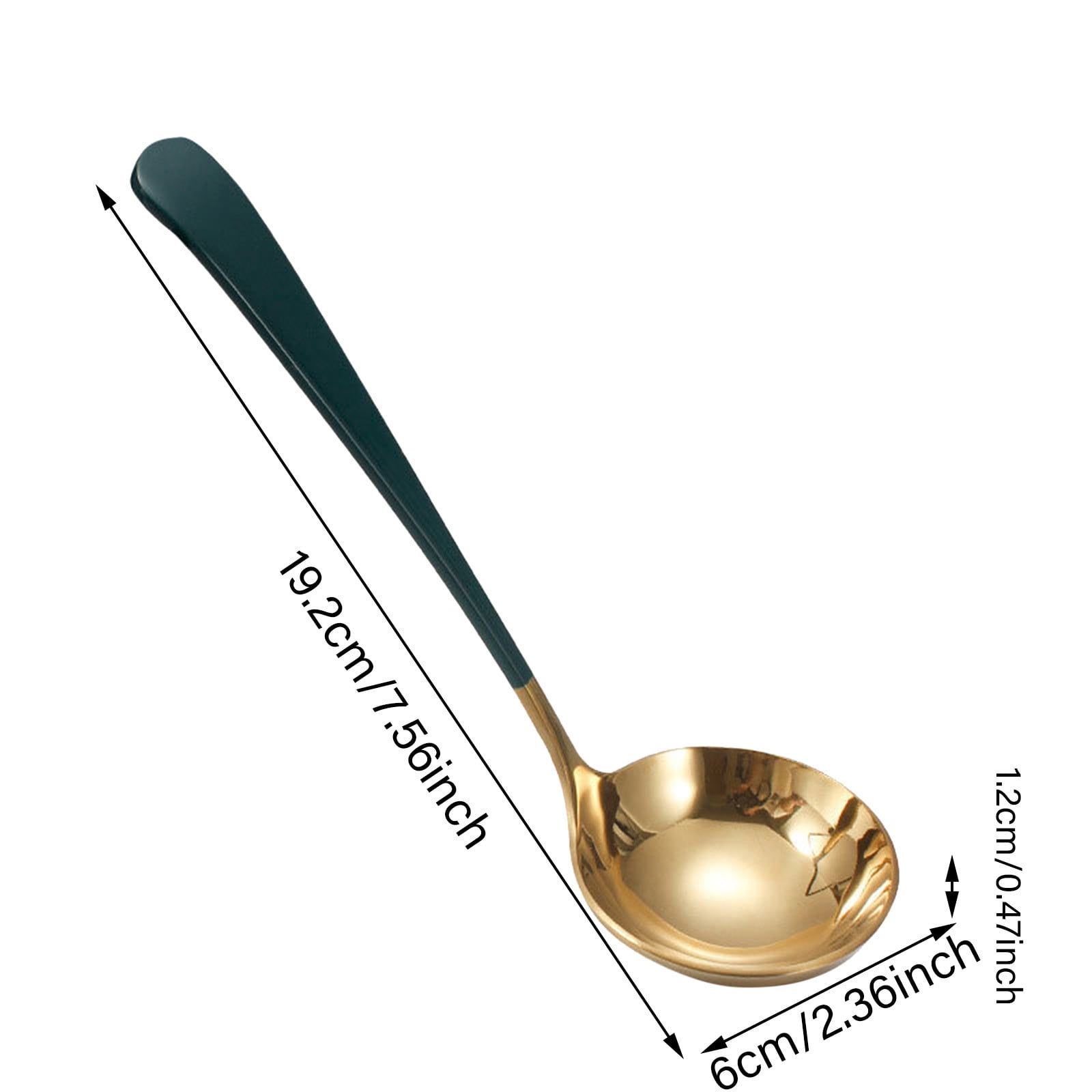 8 Cuillères à Café En Inox 12.8cm - Pour Café, Cocktail, Glace - Lave-vaisselle Safe
