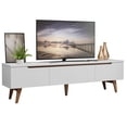 thumbnail image 1 of Mueble para Tv hasta 75 Pulgadas Madesa Reims 2 Puertas 1 Cajón - Blanco, 1 of 8