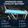 COSWHEEL CT20S Electric Bike 60V 1500W Motor 27.5Ah Battery 20" Fat Tires 40MPH, Dual Suspension Shimano 7-Speed for Adult Ebike