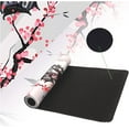 thumbnail image 4 of XXL Large Gaming Laptop Anime Mouse Pad,Japanese Cherry Blossom White Game pad, Big Desk Pads PC Keyboard Waterproof and Non-Slip 35.4 x 15.7 inches Rubber Table Mat (Cherry Blossom, 40cm x 90cm), 4 of 6