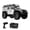 R1603/Grey, variant on 1/16 Scale RC Rock Crawler, 2.4GHz Full Proportional Off-Road Truck with 12 Lighting Effects & Metal Gear Servo, Climbing RC Car for Adults