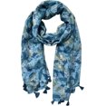 thumbnail image 1 of HSHDLDF Foulards Légères pour Femmes, Mode, à Imprimé Floral, Hiver Automne, Chaudes, Foulard Châle, 1 of 3