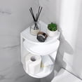 thumbnail image 4 of Matsuzay Organizador de baño multifuncional: fácil de limpiar e impermeable Accesorios de baño que ahorran espacio Hogar elegante Almacenamiento y organización del hogar gris, 4 of 6