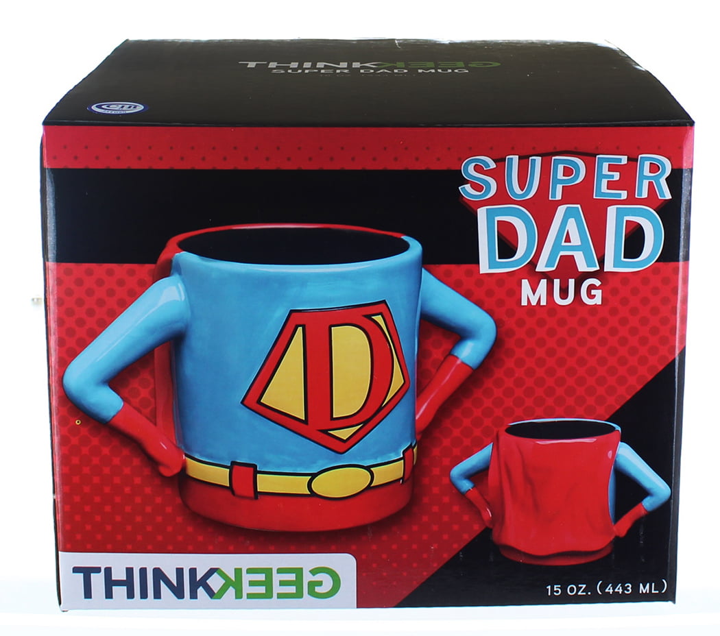 Best for the Super Dad - Superhero Dad 15oz Ceramic Mug