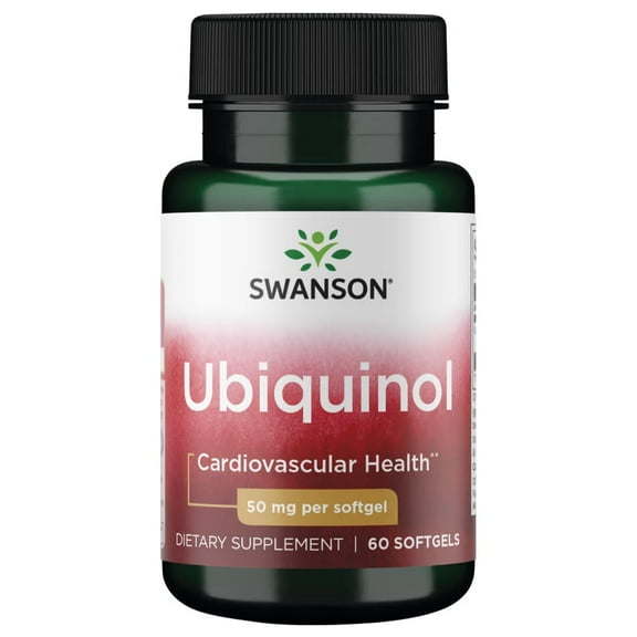 Swanson Ubiquinol 50 mg 60 Softgels