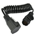 thumbnail image 3 of Trailer Connector, Weatherproof  Spring Wire  Performance Long Durability Plug And Play Trailer Plug  Conductivity  For European Vehicles, 3 of 8