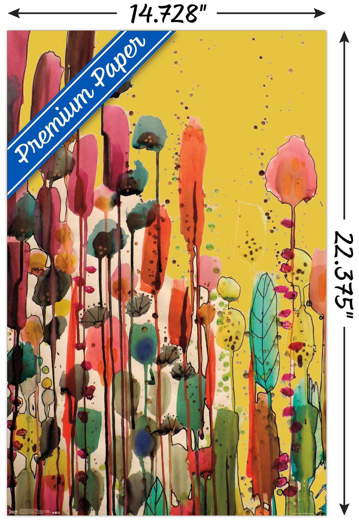SylVie Demers - Flowers Wall Poster, 14.725" x 22.375"